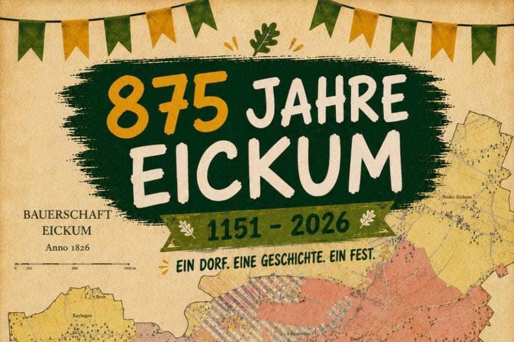875 Jahre Eickum - Das große Jubiläums-Dorffest Eickum, ein absolutes Highlight für Jung und Alt 18 Dorffest Eickum, das 875-Jahre-Jubiläum + Imkerverein Herford