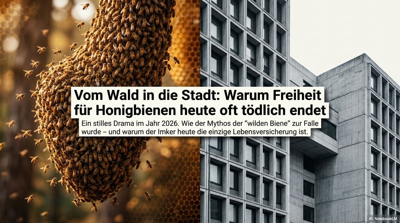 Vom Wald in die Stadt: Warum Freiheit für Honigbienen heute oft tödlich endet 39 Wald Stadt