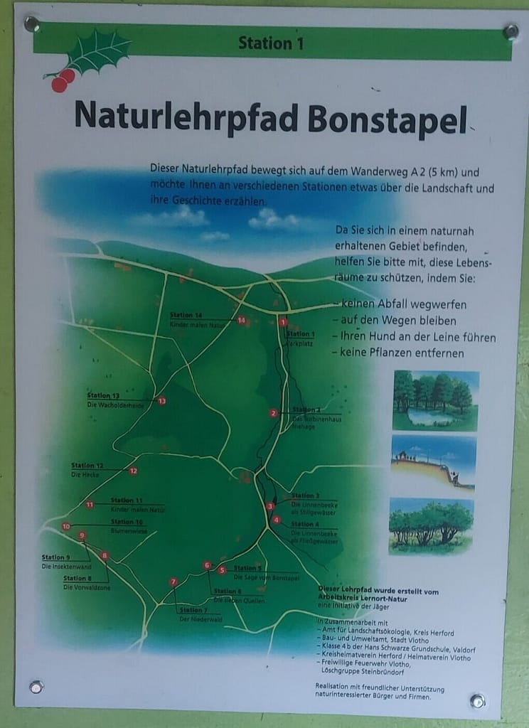 Regenschirm statt Sonnenhut: Einweihung des Naturlehrpfads Bonstapel 2 20250525 135043 scaled e1776578406471